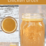 Pressure Cooker Chicken Broth