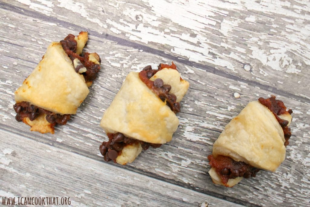 Chocolate Pumpkin Rugelach