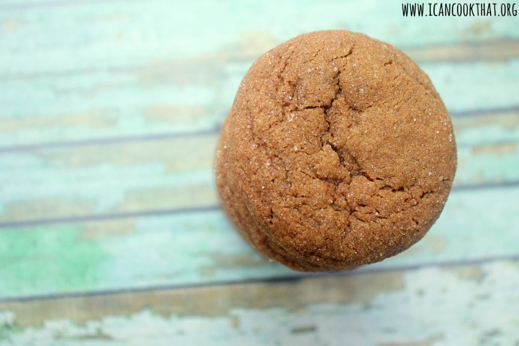 Chewy Gingerbread Cookies