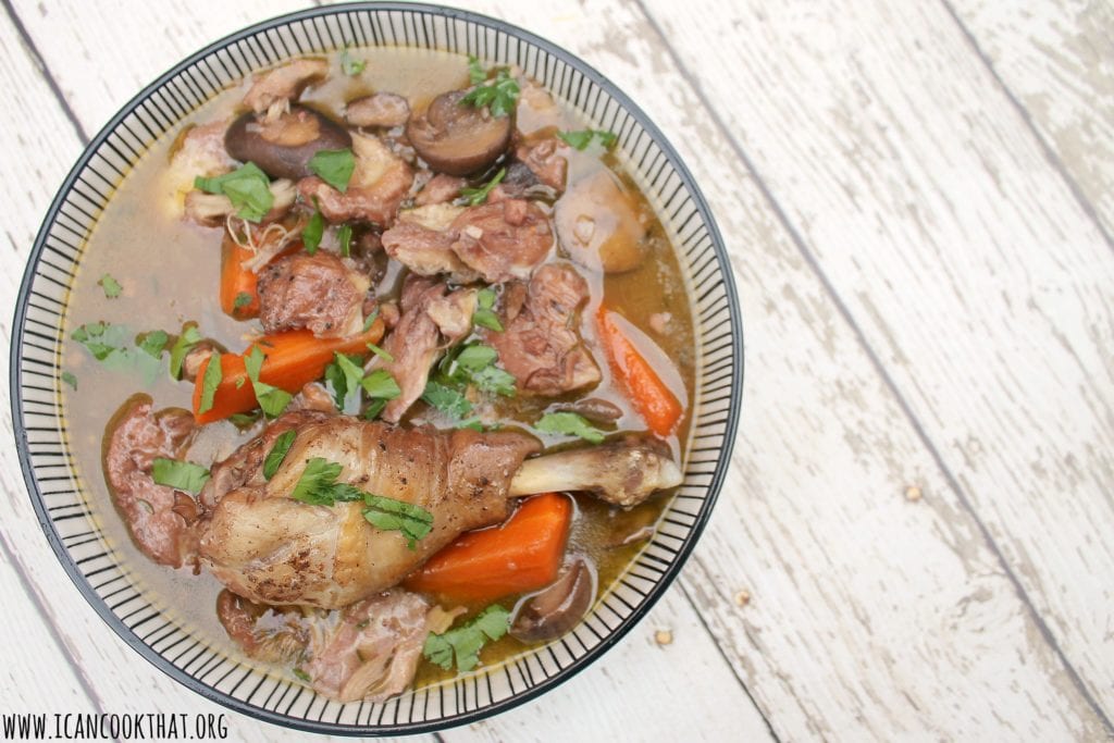 Pressure Cooker Coq Au Vin