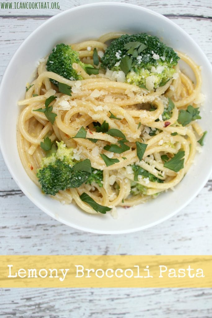 Lemony Broccoli Pasta