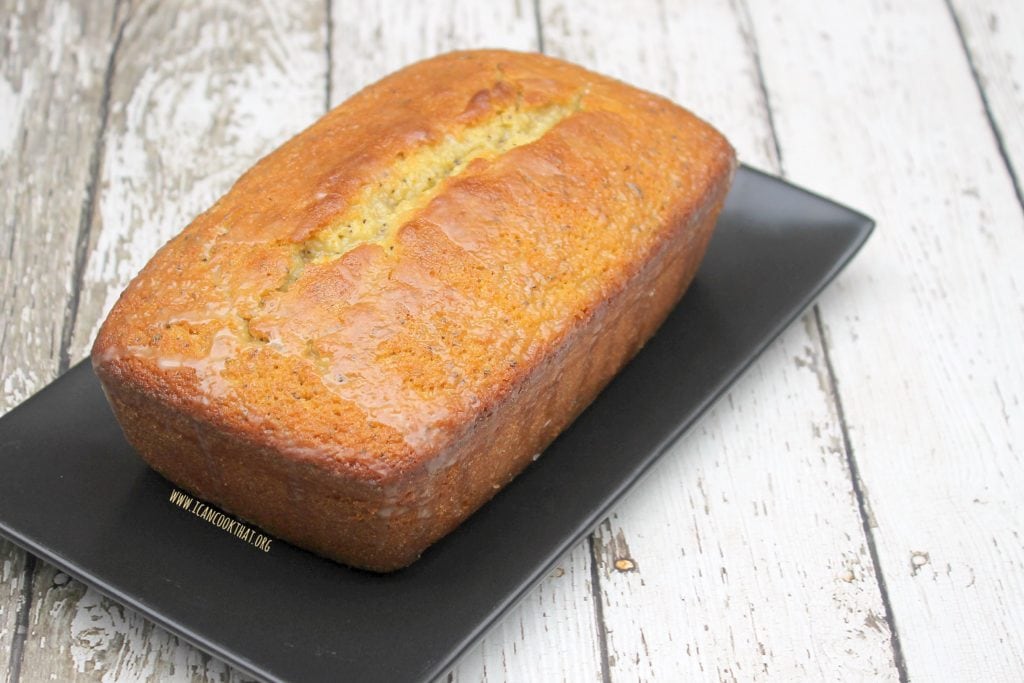 Citrus Poppy Seed Pound Cake