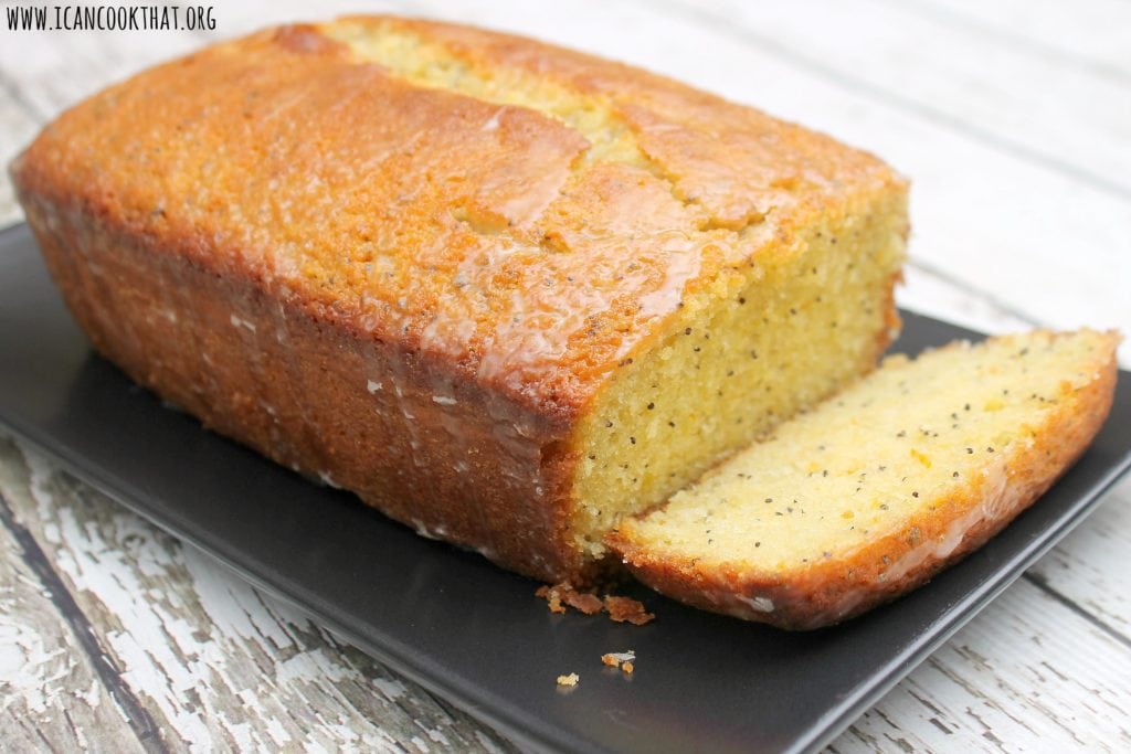 Citrus Poppy Seed Pound Cake