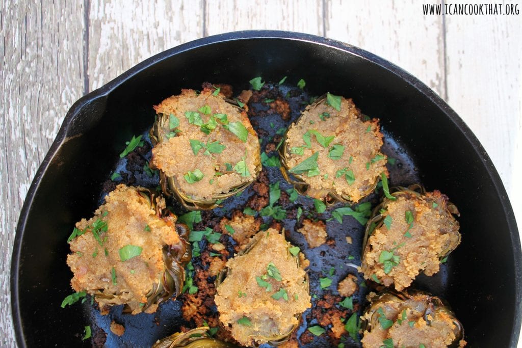 Baked Stuffed Artichokes