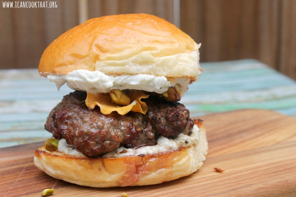 Pumpkin Blue Cheese Burger