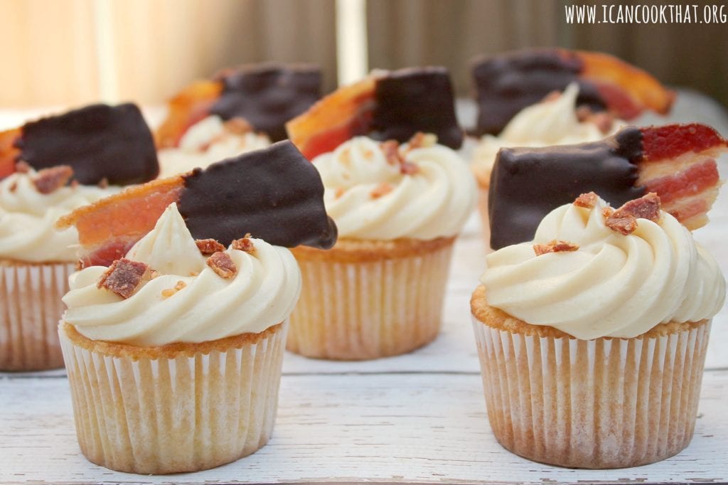 Maple Bacon Cupcakes