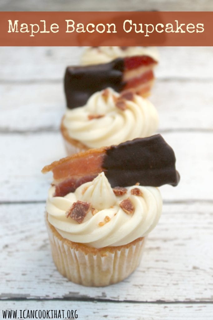 Maple Bacon Cupcakes