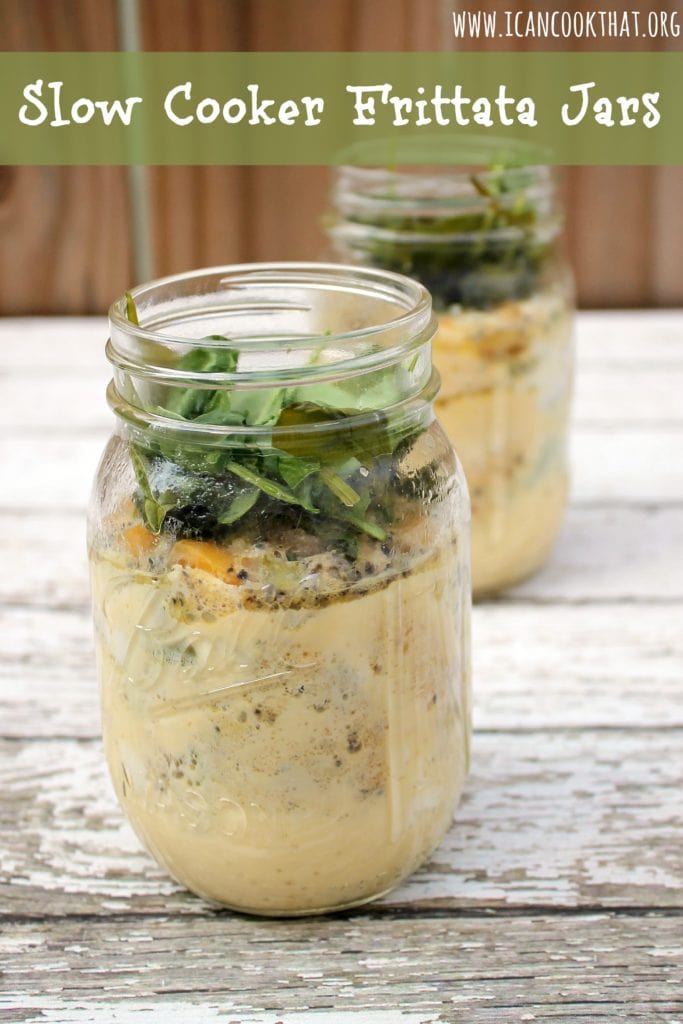 Slow Cooker Paleo Frittata Jars