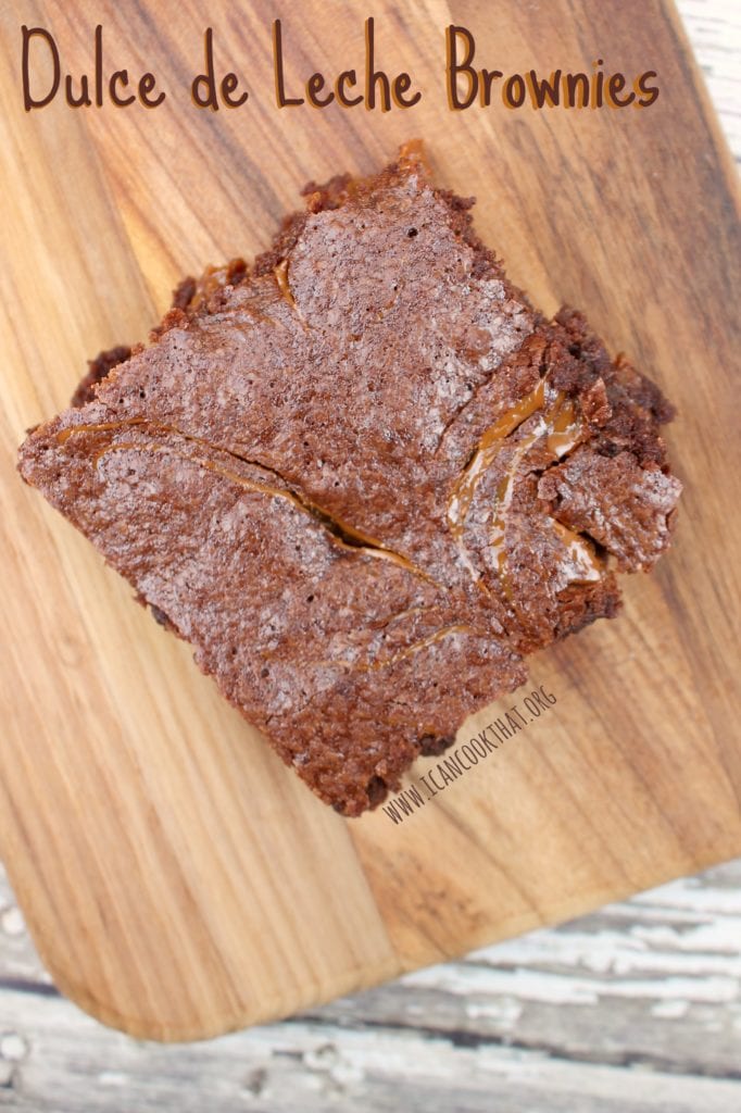 Dulce De Leche Brownies