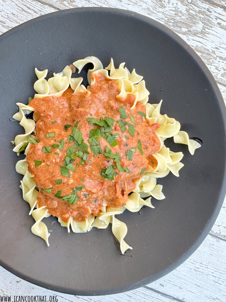 Creamy Chicken Paprikash