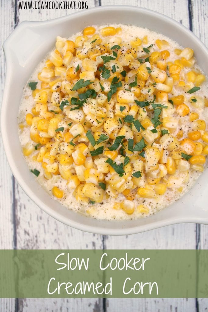 Slow Cooker Creamed Corn