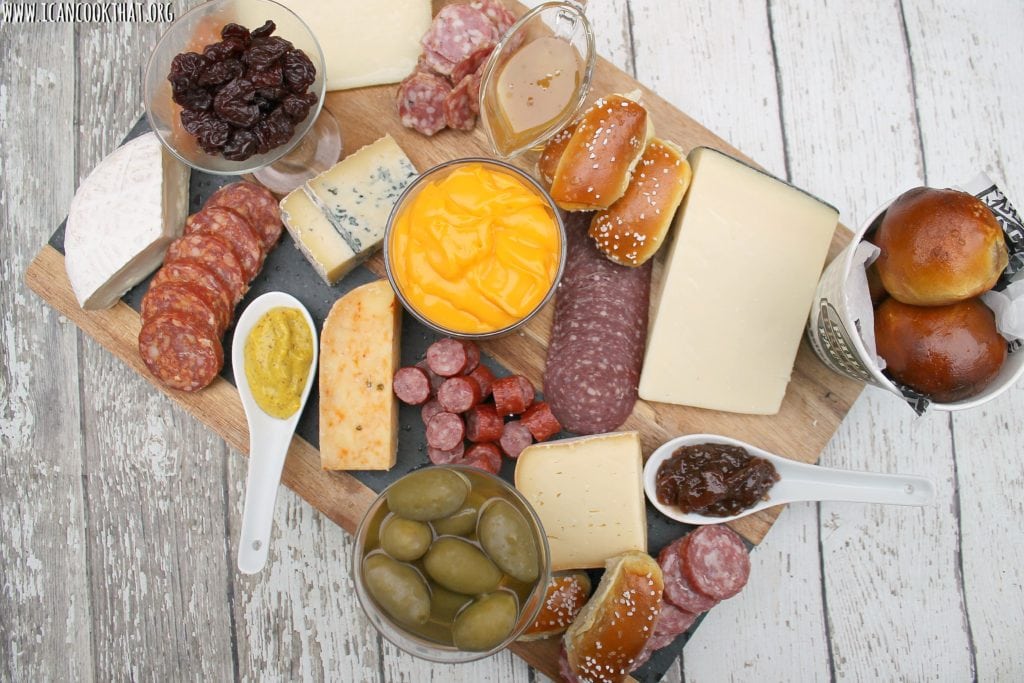 Philadelphia-Themed Charcuterie Board