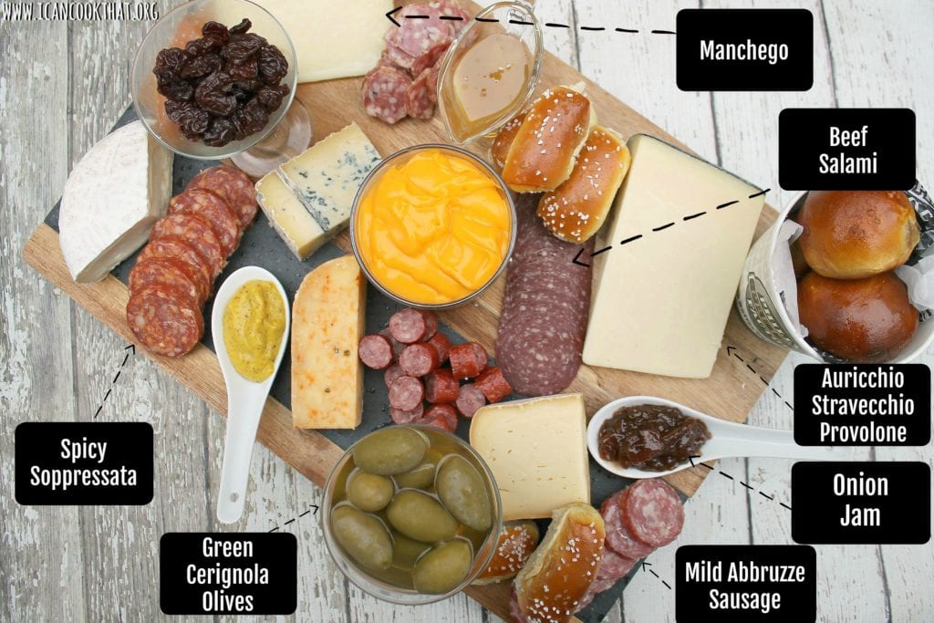 Philadelphia-Themed Charcuterie Board