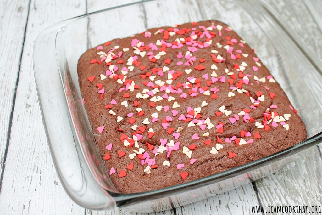 Valentine's Day Almond Flour Brownies