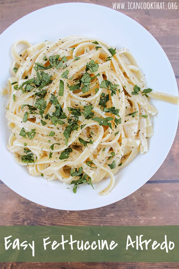 Easy Fettuccine Alfredo