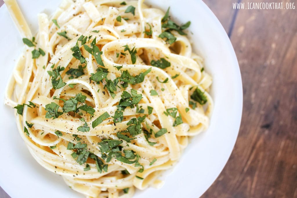 Easy Fettuccine Alfredo