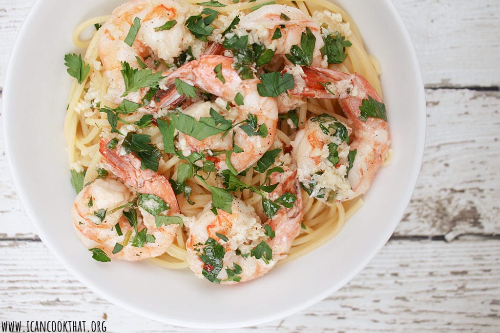 Classic Shrimp Scampi Recipe | I Can Cook That