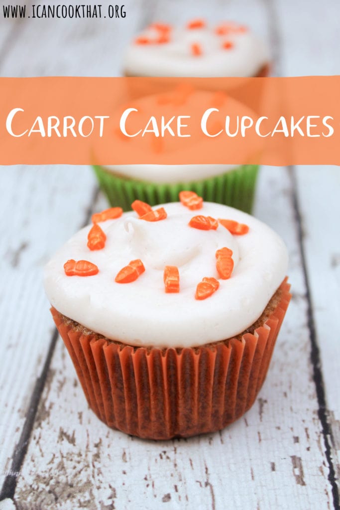 Carrot Cake Cupcakes