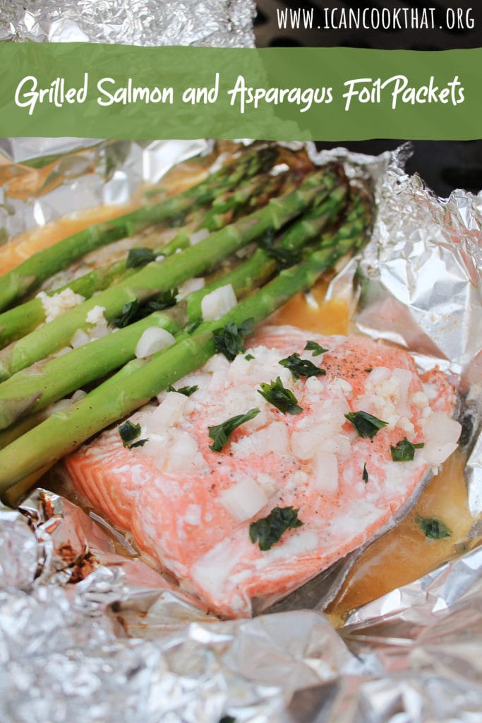 Grilled Salmon and Asparagus Foil Packets