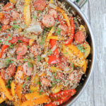 Sausage and Peppers Quinoa Skillet