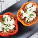 Lamb Stuffed Mediterranean Peppers