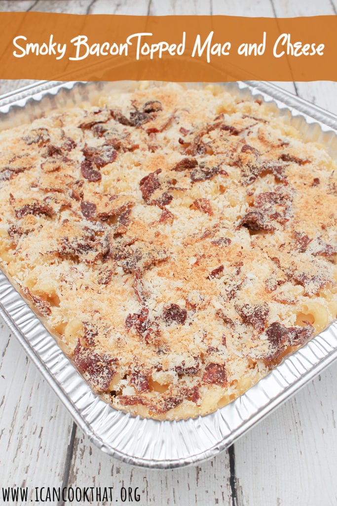 Smoky Bacon Topped Mac and Cheese