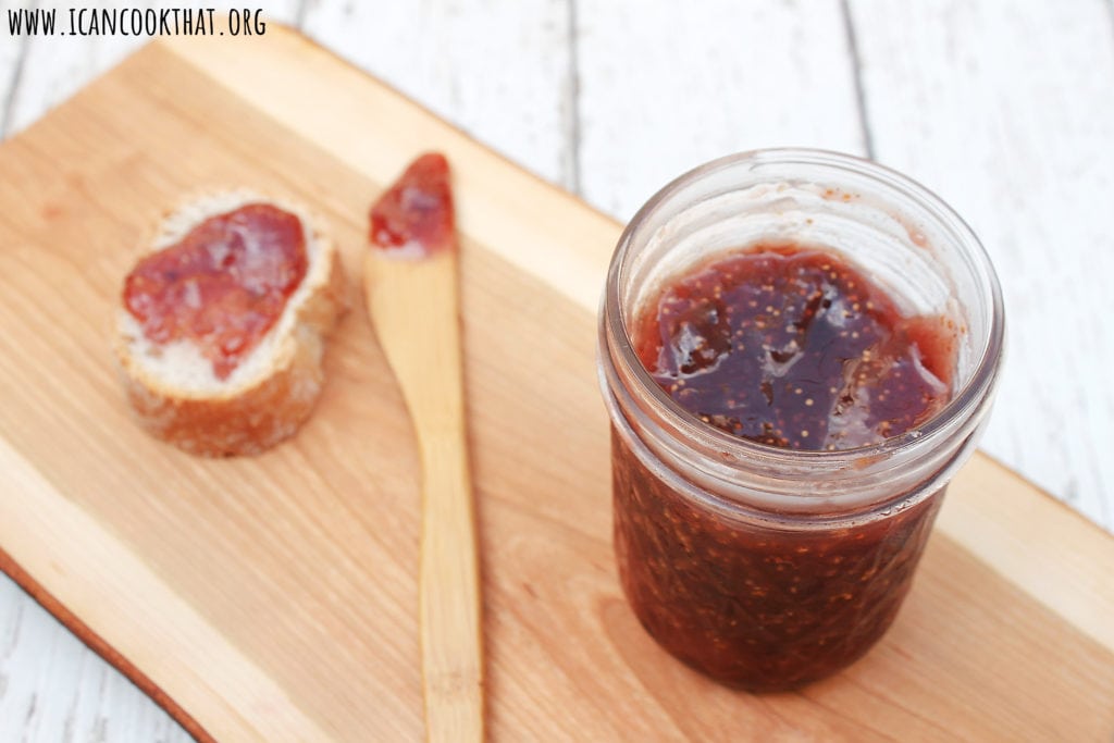 Spiced Fig and Pear Jam