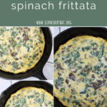 Mushroom and Spinach Frittata