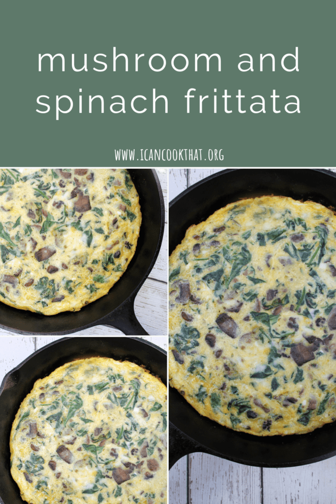 Mushroom and Spinach Frittata