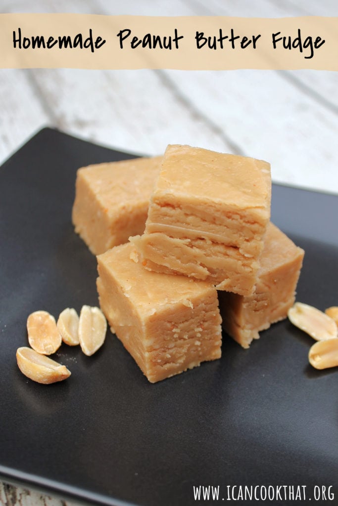 Homemade Peanut Butter Fudge