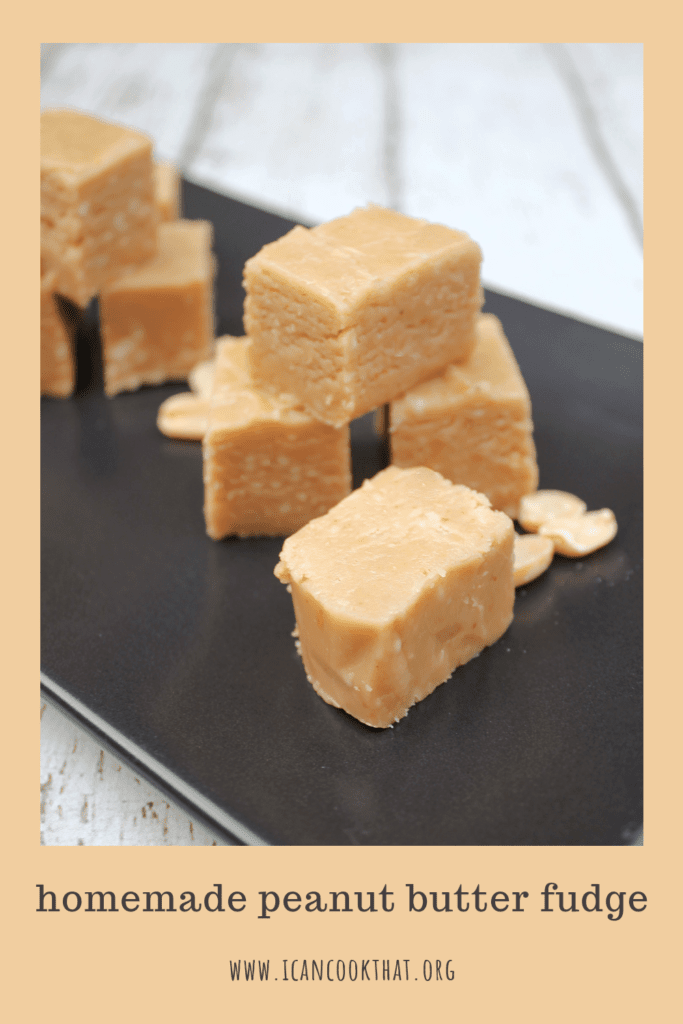 Homemade Peanut Butter Fudge