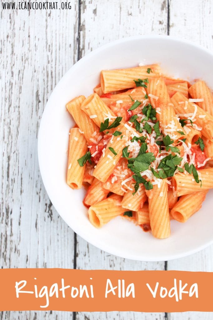 Rigatoni Alla Vodka