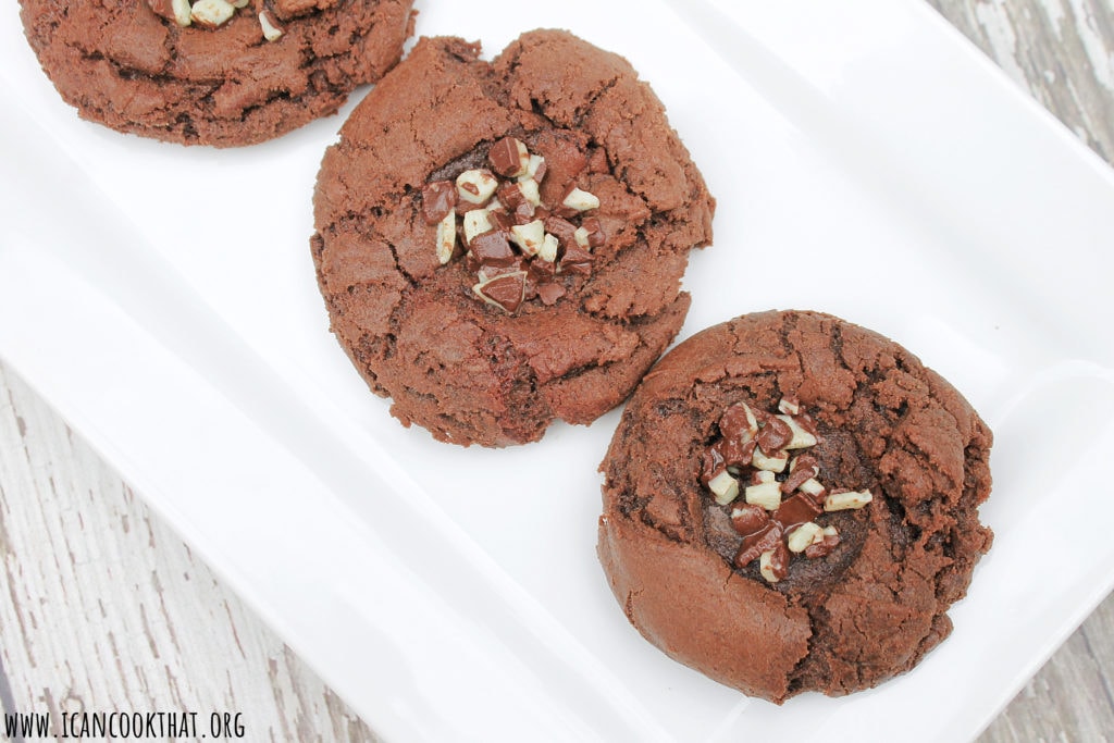 Chocolate Creme De Menthe Cookies