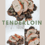 Wild Boar Tenderloin with Mushrooms