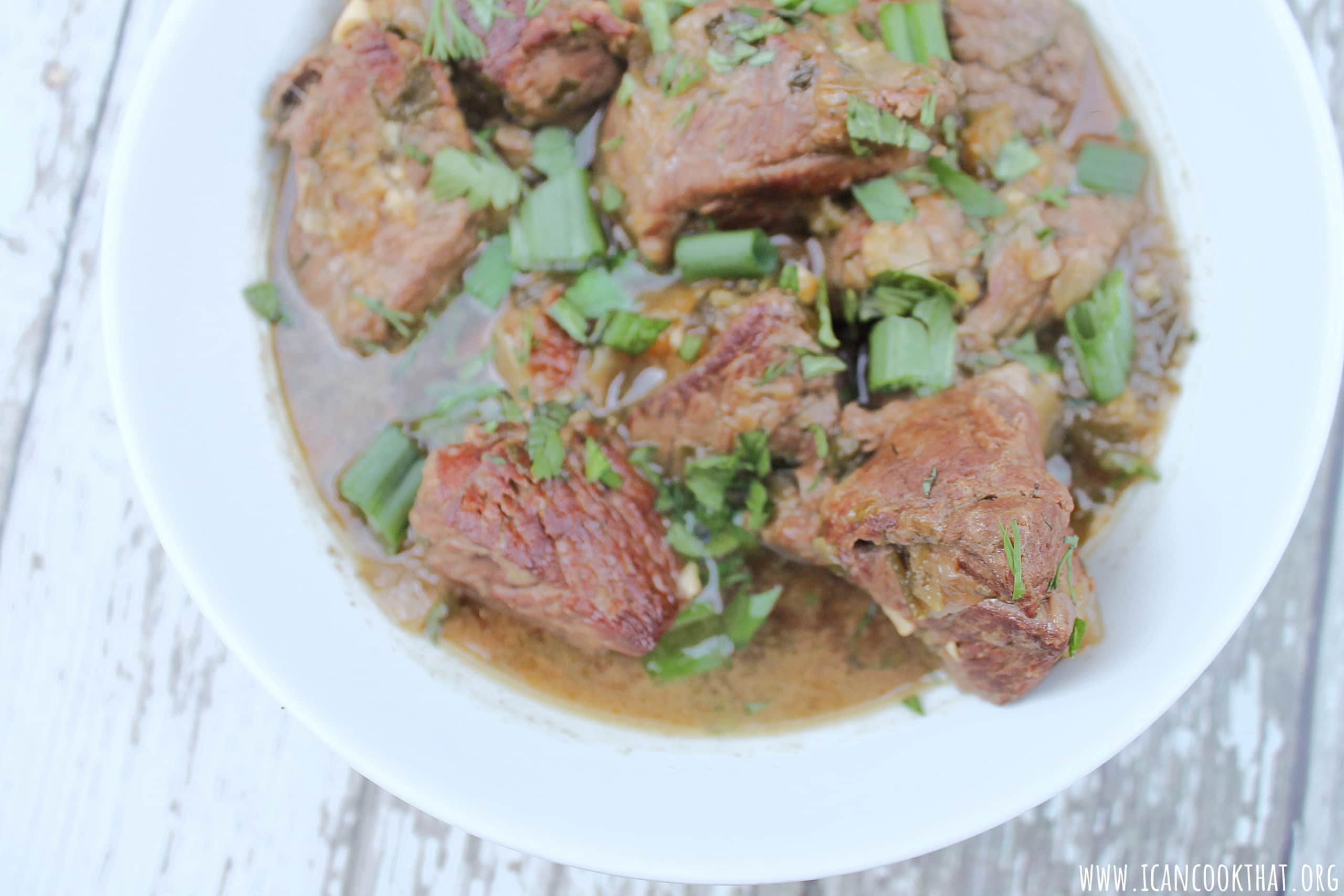 Pressure Cooker Persian Lamb and Herb Stew