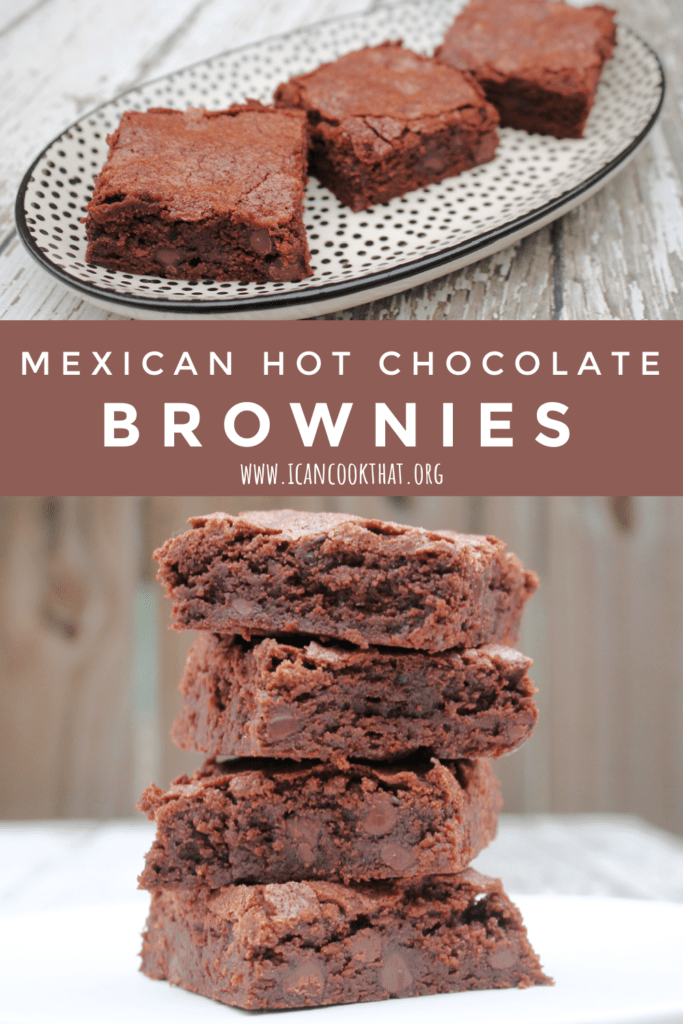 Mexican Hot Chocolate Brownies