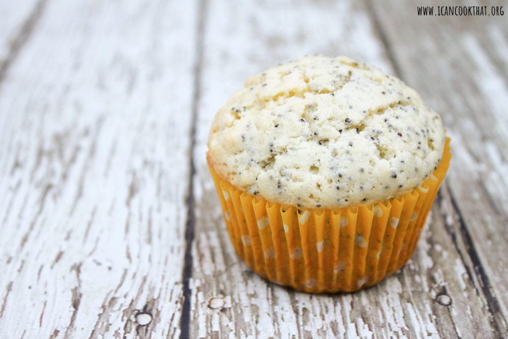 Coconut Lemon Poppy Seed Muffins