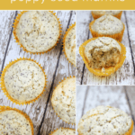 Coconut Lemon Poppy Seed Muffins