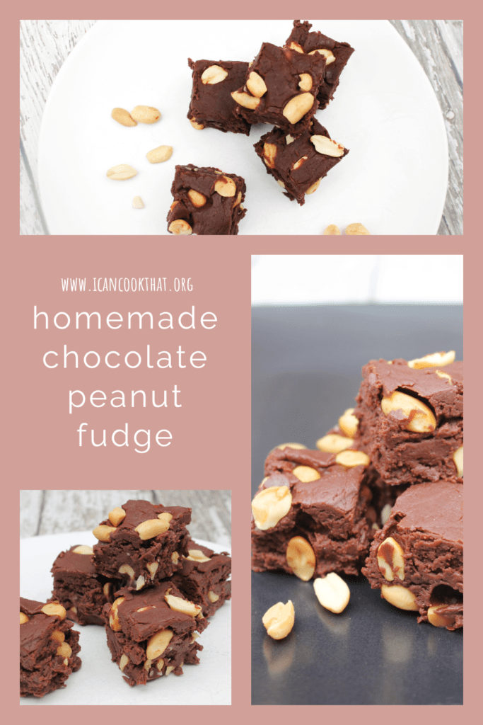 Homemade Chocolate Peanut Fudge