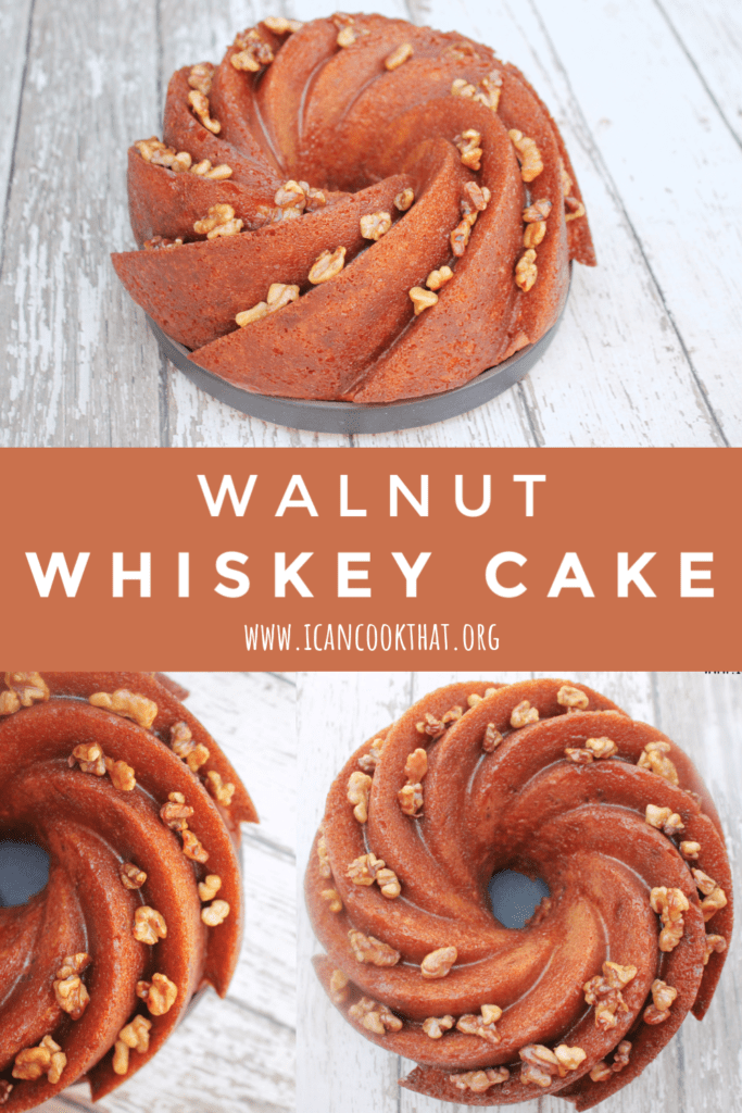 Walnut Whiskey Cake