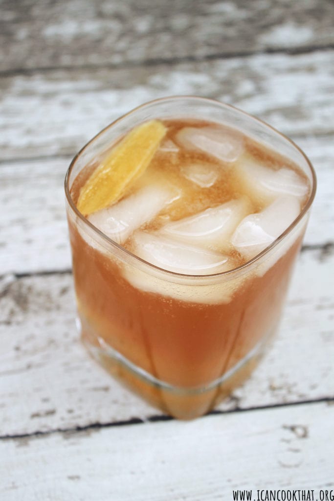 Fizzy Bourbon Apple Cider