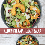 Autumn Delicata Squash Salad