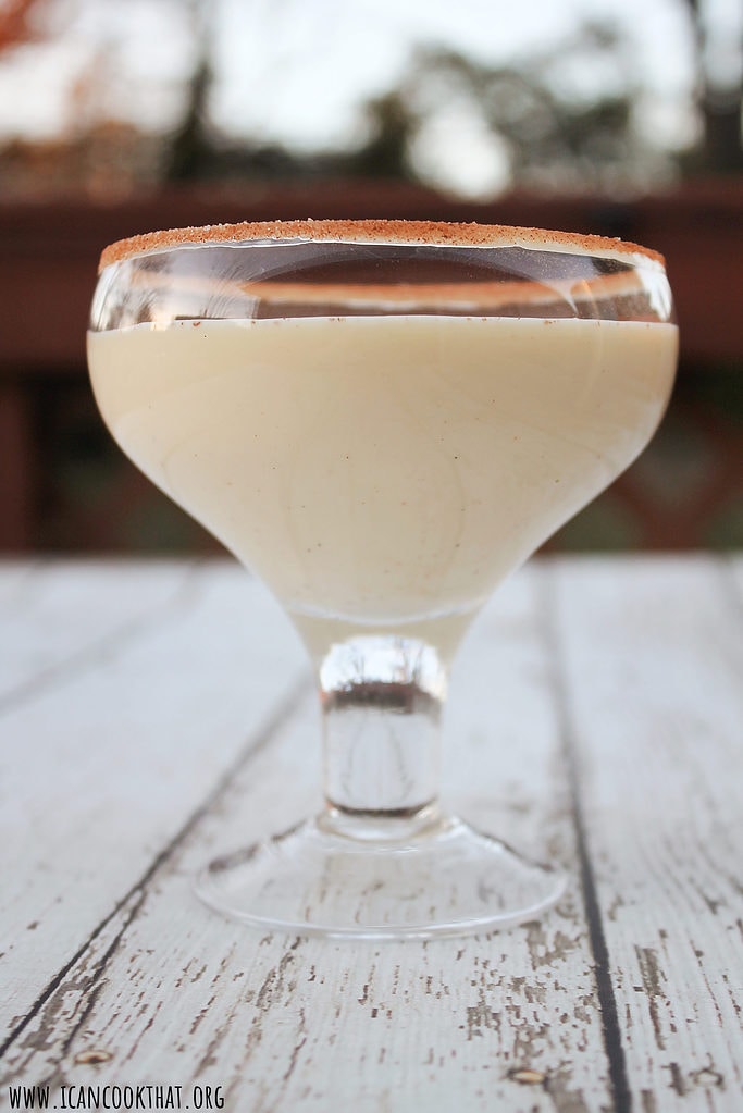 Eggnog Martini