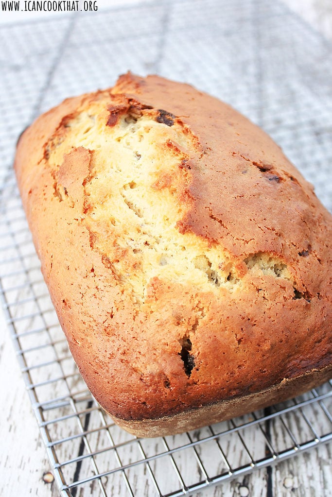 Eggnog Date Nut Bread