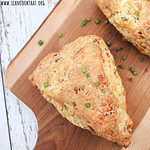 Bacon Cheddar Chive Scones