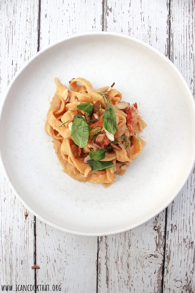 Lobster Pasta in a Caramelized Fennel Sauce