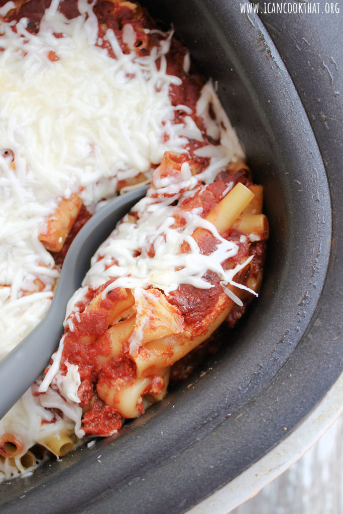 Slow Cooker Baked Ziti