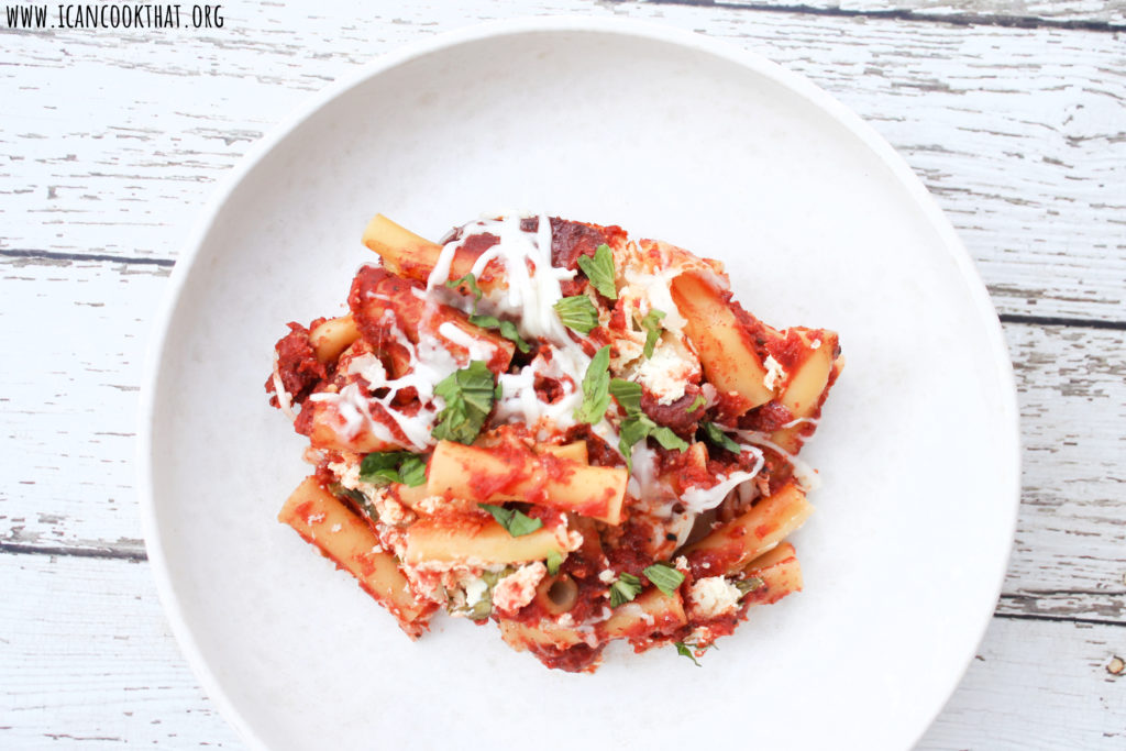 Slow Cooker Baked Ziti