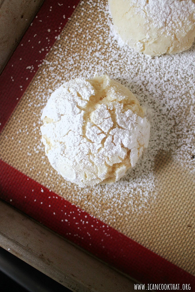 Lemon Crinkle Cookies