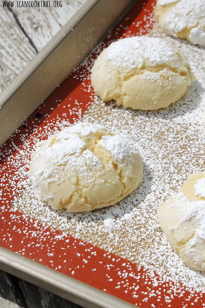 Lemon Crinkle Cookies